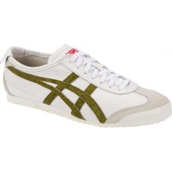 Asics białe Buty Onitsuka Tiger Mexico 66 U 1183A013-100. Białe buty sportowe męskie Asics, ze skóry, bez zapięcia. W wyprzedaży za 379,00 zł.