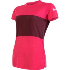 Sensor koszulka damska Merino Air Pt z krótkim rękawem magenta/burgundowa XL. Różowe koszulki damskie termoaktywne Sensor, xl, bez wzorów, z wełny, bez kołnierzyka, z krótkim rękawem, krótkie, bez kaptura, outdoorowe. Za 239,00 zł.