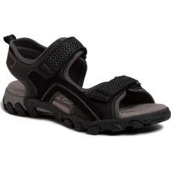 Sandały SUPERFIT - 6-00451-00 D Schwarz. Czarne sandały chłopięce Superfit, ze skóry ekologicznej, bez zapięcia. W wyprzedaży za 229,00 zł.
