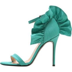 Sandały damskie: MSGM ROUCHES Sandały na obcasie green