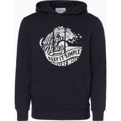 Jack & Jones - Męska bluza nierozpinana, niebieski. Niebieskie bluzy męskie Jack & Jones, m, z nadrukiem, z bawełny, wakacyjne, bez kołnierzyka, bez rękawów, bez kaptura. Za 149,95 zł.