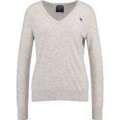 Swetry klasyczne damskie: Abercrombie & Fitch CASHMERE VNECK Sweter grey
