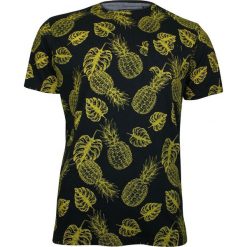 Granatowy T-Shirt (Koszulka) z Kieszonką, w Żółte Ananasy -Brave Soul- Męski, 100% Bawełna TSBRSSS19FRUITnavy. Żółte koszulki męskie Brave Soul, m, z nadrukiem, z bawełny, casualowe, bez kołnierzyka, bez rękawów. Za 49,00 zł.