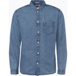 Tommy Jeans - Koszula męska – Relaxed Fit, niebieski. Niebieskie koszule męskie jeansowe Tommy Jeans, l. Za 399,95 zł.