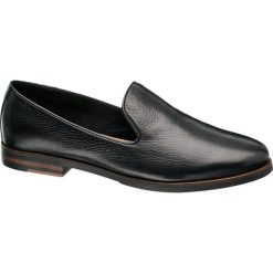 Lordsy damskie 5th Avenue czarne. Czarne lordsy damskie marki 5th Avenue, ze skóry, na obcasie. Za 199,90 zł.