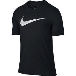 Koszulki sportowe męskie: Nike Koszulka męska Dry Swoosh Training T-Shirt czarny r. M