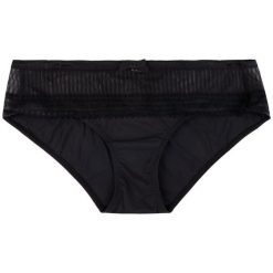 Figi klasyczne Triumph Beauty-Full Idol 10152519. Czarne figi damskie Triumph, bez wzorów, z elastanu. Za 79,00 zł.