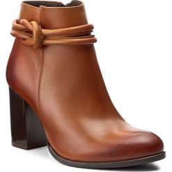 Botki BALDACCINI - 949500-J Jungle Brąz. Brązowe buty zimowe damskie Baldaccini, ze skóry, na obcasie. W wyprzedaży za 259,00 zł.