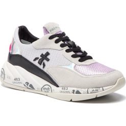 Sneakersy PREMIATA - Scarlett 3693 Szary. Szare półbuty damskie marki Premiata, na co dzień, bez wzorów, z zamszu, bez obcasa, na płaskiej podeszwie, bez zapięcia. Za 879,00 zł.