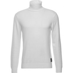 Calvin Klein Jeans BLEND TURTLE NECK Sweter white. Białe swetry klasyczne męskie Calvin Klein Jeans, m, z bawełny. Za 419,00 zł.