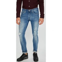Lee - Jeansy Luke. Szare jeansy męskie regular Lee. Za 329,90 zł.