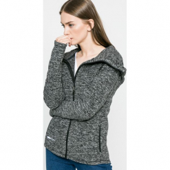 Roxy - Bluza. Szare bluzy rozpinane damskie Roxy, m, z materiału, z kapturem. W wyprzedaży za 179,90 zł.