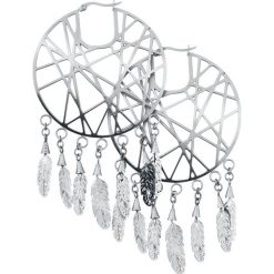 Kolczyki damskie: Wildcat Dreamcatcher Kolczyki srebrny