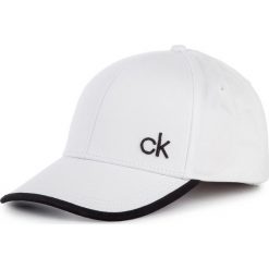 Czapka z daszkiem CALVIN KLEIN - Sliver Pipng Contrast Cap K50K504664 102. Białe czapki męskie Calvin Klein, bez wzorów, z bawełny. Za 159,00 zł.