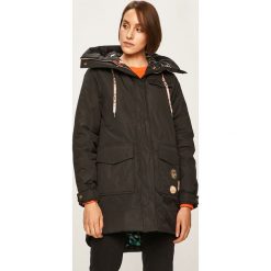 Femi Stories - Parka Zino. Zielone kurtki damskie Femi Stories, s, bez wzorów, z poliesteru, długie, z kapturem. Za 699,90 zł.