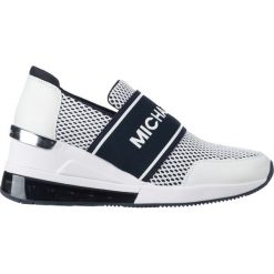 Michael Kors Felix Tenisówki Biały. Białe trampki i tenisówki damskie Michael Kors, bez wzorów, ze skóry, bez zapięcia. Za 826,95 zł.