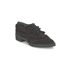 Derby Sonia Rykiel CARACOMINA. Czarne półbuty damskie marki Sonia Rykiel, bez wzorów, bez obcasa, bez zapięcia. Za 1199,20 zł.