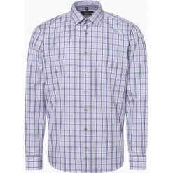 Andrew James - Koszula męska łatwa w prasowaniu, lila. Szare koszule męskie marki Andrew James, m, bez wzorów, eleganckie, bez kołnierzyka, bez rękawów. Za 129,95 zł.