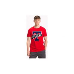 T-shirty z krótkim rękawem Tommy Hilfiger MW0MW08916 LOGO TEE. Czerwone t-shirty męskie TOMMY HILFIGER, s, bez wzorów, bez kołnierzyka, krótkie. Za 131,30 zł.