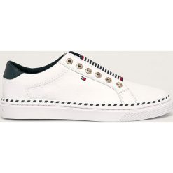 Tommy Hilfiger - Buty. Białe buty sportowe damskie TOMMY HILFIGER, bez wzorów, z gumy, sportowe. W wyprzedaży za 359,90 zł.