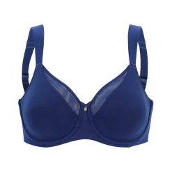 Triumph "Biustonosz ""Minimizer""" True Shape Sensation granatowy female niebieski 80D. Niebieskie biustonosze sportowe damskie Triumph, s, z haftami, z dżerseju. Za 199,00 zł.