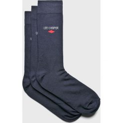 Lee Cooper - Skarpety (3-pack). Czarne skarpetki męskie Lee Cooper, bez wzorów, z elastanu. Za 39,90 zł.