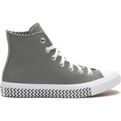 Converse Chuck Taylor All Star Tenisówki Szary. Szare trampki i tenisówki damskie Converse, bez wzorów, ze skóry, bez zapięcia. Za 412,95 zł.
