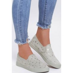 Szare Slip On Were On It. Szare trampki i tenisówki damskie Renee. Za 49,99 zł.