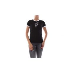 T-shirty z krótkim rękawem Diesel 00SZBX 0NAVQ - T-SUPERY. Czarne t-shirty damskie Diesel, s, bez wzorów, bez kołnierzyka. Za 345,79 zł.