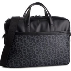 Torba na laptopa CALVIN KLEIN - Ck Mono 1 Gusset Laptop Bag K50K504345 910. Czarne torby męskie skórzane Calvin Klein, bez wzorów, ze skóry ekologicznej. Za 699,00 zł.