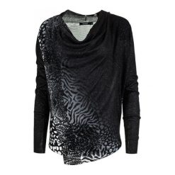 Desigual Sweter Damski Adeline S Czarny. Czarne swetry damskie marki Desigual, s, bez wzorów, bez rękawów, bez kaptura. W wyprzedaży za 221,00 zł.
