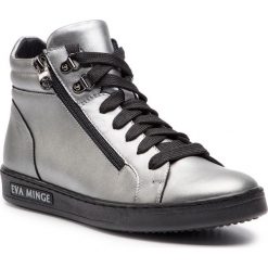 Sneakersy EVA MINGE - Garin 4T 18GR1372678EF 710. Szare półbuty damskie marki Eva Minge, na co dzień, bez wzorów, ze skóry, bez obcasa, na płaskiej podeszwie, bez zapięcia. Za 489,00 zł.