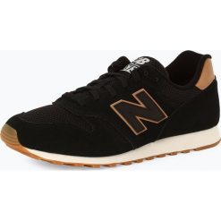 New Balance - Tenisówki męskie z dodatkiem skóry, czarny. Czarne trampki męskie New Balance, bez wzorów, ze skóry, bez zapięcia. Za 369,95 zł.