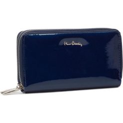 Duży Portfel Damski PIERRE CARDIN - 05 Line 118 Blue 19259. Niebieskie portfele damskie Pierre Cardin, bez wzorów, ze skóry. Za 149,00 zł.