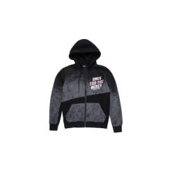 Bluza męska rozpinana z kapturem. Czarne bluzy męskie marki TXM, m, bez wzorów, z kapturem, bez rękawów, z kapturem. Za 49,99 zł.
