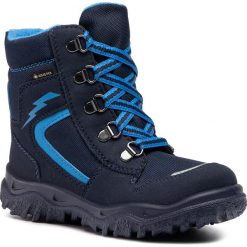 Śniegowce SUPERFIT - GORE-TEX 1-000048-8000 S Blau/Blau. Niebieskie śniegowce chłopięce Superfit, bez zapięcia, gore-tex. Za 269,00 zł.