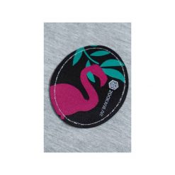 Spodnie dresowe SHAKA Gray Flamingo. Szare spodnie dresowe damskie marki Zookiwear, s, z dzianiny. Za 199,00 zł.