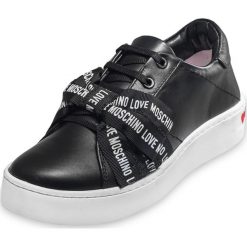 Trampki i Sneakersy Love Moschino. Czerwone trampki i tenisówki damskie Love Moschino, ze skóry. Za 830,00 zł.