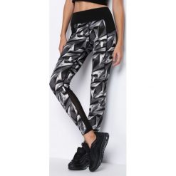 Szare Legginsy Neon Pattern. Szare legginsy damskie Born2be, xl, bez wzorów, z materiału. Za 29,99 zł.