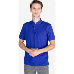 Tommy Hilfiger Polo Koszulka Niebieski. Niebieskie podkoszulki męskie TOMMY HILFIGER, s, bez wzorów, z bawełny, polo, bez rękawów. Za 378,95 zł.