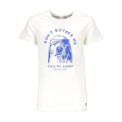 T-shirty chłopięce z nadrukiem: Koszulka w kolorze białym