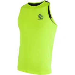 Sensor Koszulka Coolmax Fr Pt Hand Yellow Black M. Czarne odzież termoaktywna męska marki Sensor, m. Za 115,00 zł.