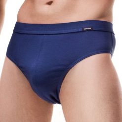 Slipy CORNETTE Authentic z wysokim stanem. Różowe slipy męskie Astratex, z bawełny. Za 25,99 zł.