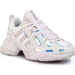 Buty adidas - Eqt Gazelle W EE7409 Orctin/Eneink/Sorang. Białe buty sportowe damskie Adidas, bez wzorów, ze skóry ekologicznej, sportowe. W wyprzedaży za 299,00 zł.