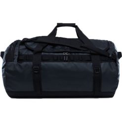 TORBA THE NORTH FACE BASE CAMP DUFFEL - L/TNF BLACK. Czarne torby podróżne marki The North Face, bez wzorów, z materiału. Za 439,99 zł.