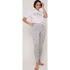 Undiz - Legginsy piżamowe Feeclochiz. Szare piżamy damskie Undiz, s, bez wzorów, z elastanu. Za 69,90 zł.