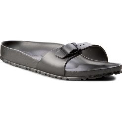 Klapki BIRKENSTOCK - Madrid 1001502 Anthracite. Szare klapki damskie Birkenstock, bez wzorów, z tworzywa sztucznego, bez obcasa. W wyprzedaży za 129,00 zł.
