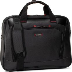 Torba na laptopa LANETTI - BMM-S-005-10-03 Black. Czarne torby męskie skórzane Lanetti, bez wzorów, z materiału. Za 139,99 zł.