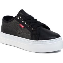 Sneakersy LEVI'S - 230704-794-60 Brilliant Black. Czarne półbuty damskie Levi's®, ze skóry ekologicznej. W wyprzedaży za 179,00 zł.