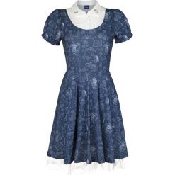 Piękna i Bestia Classic Belle Sukienka niebieski/biały. Białe sukienki na komunię Piękna i Bestia, m, z nadrukiem. Za 164,90 zł.
